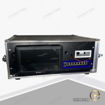 ETERNYTIME Rack especial decodificador RF com TV TNT