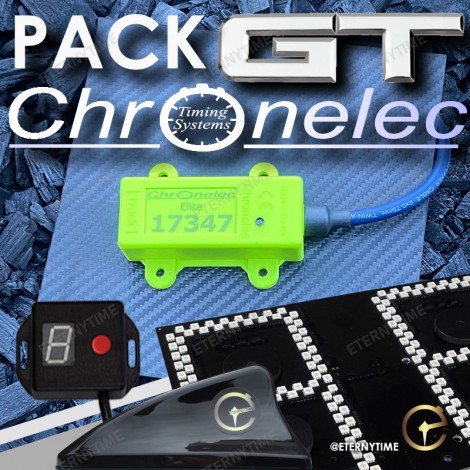 O CHRONELEC Pack GT (Transpondedor + Messenger + Displayer)