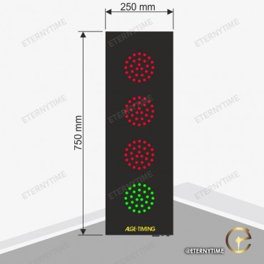 ALGE Luz de arranque D-SL105-3XR-G-DS