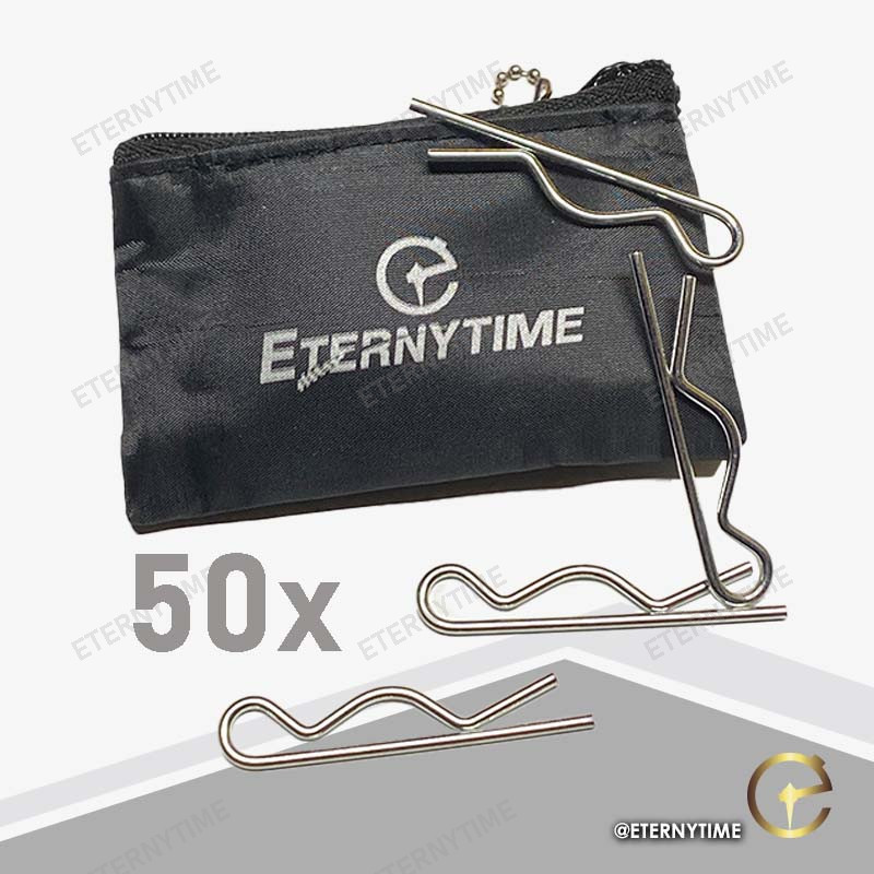 Bolsa de 50 clips (grapas) Chronelec