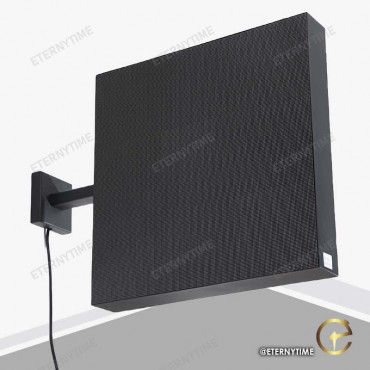 Letrero LED cuadrado de doble cara