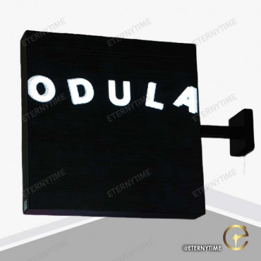 Ensinar quadrado led duplo