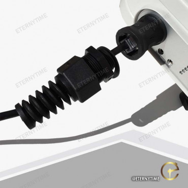 Prensa de RJ45 con prensa de tapa para decodificador RF Chronelec