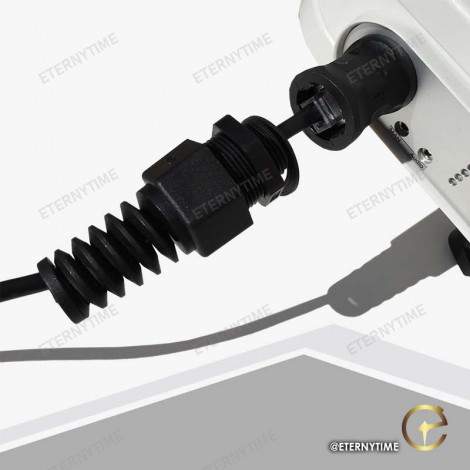 Prensa de câmbio RJ45 para decodificador RF Chronelec