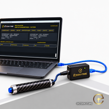 Interfaz USB con RFID Collector en PC