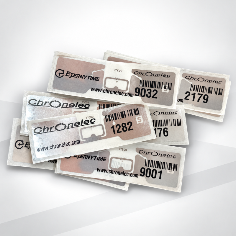 Chronelec RFID-Tags mit zufälligen Nummern