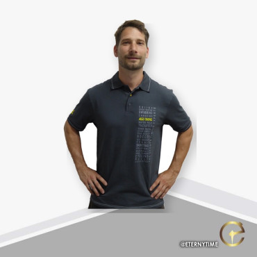 ALGE polo (black) | ETERNYTIME