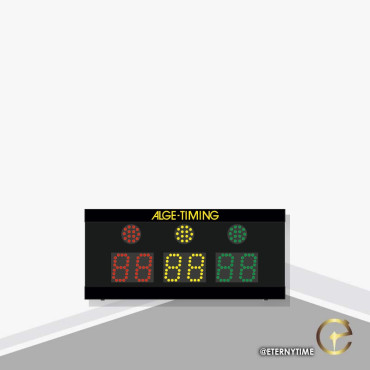 ALGE Display with 6 x 9 cm digits and start light incl. Timy3 W and PS12A | ETERNYTIME