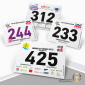Personalisierte A5 Startnummer | ETERNYTIME