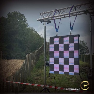 ETERNYTIME Video muro de ancho 2m truss gate with stand